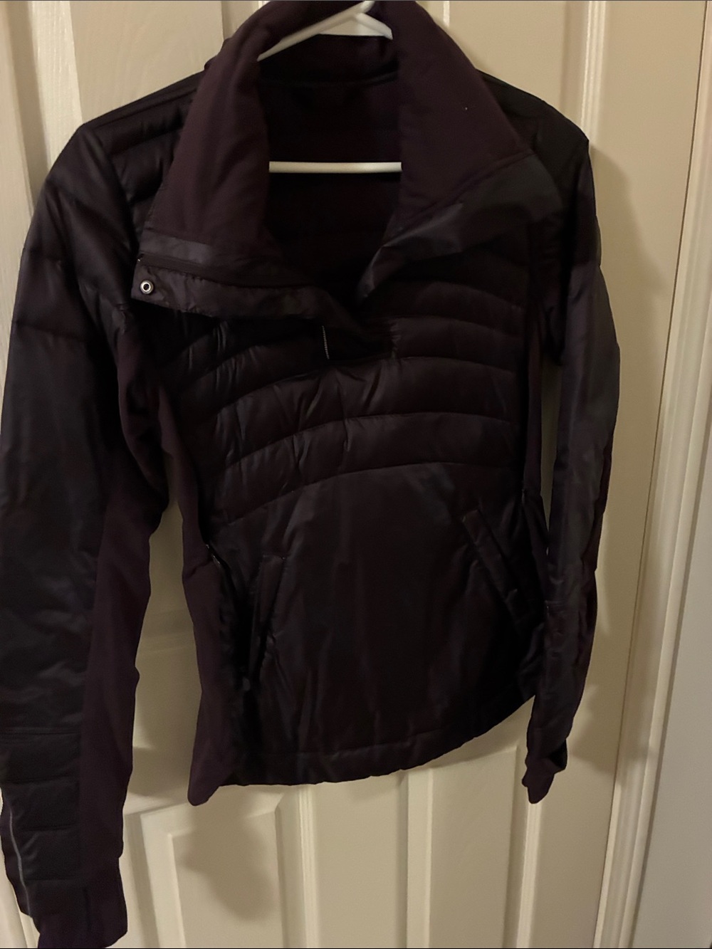 lululemon athletica Quilted Puffer Jacket in Deep Plum